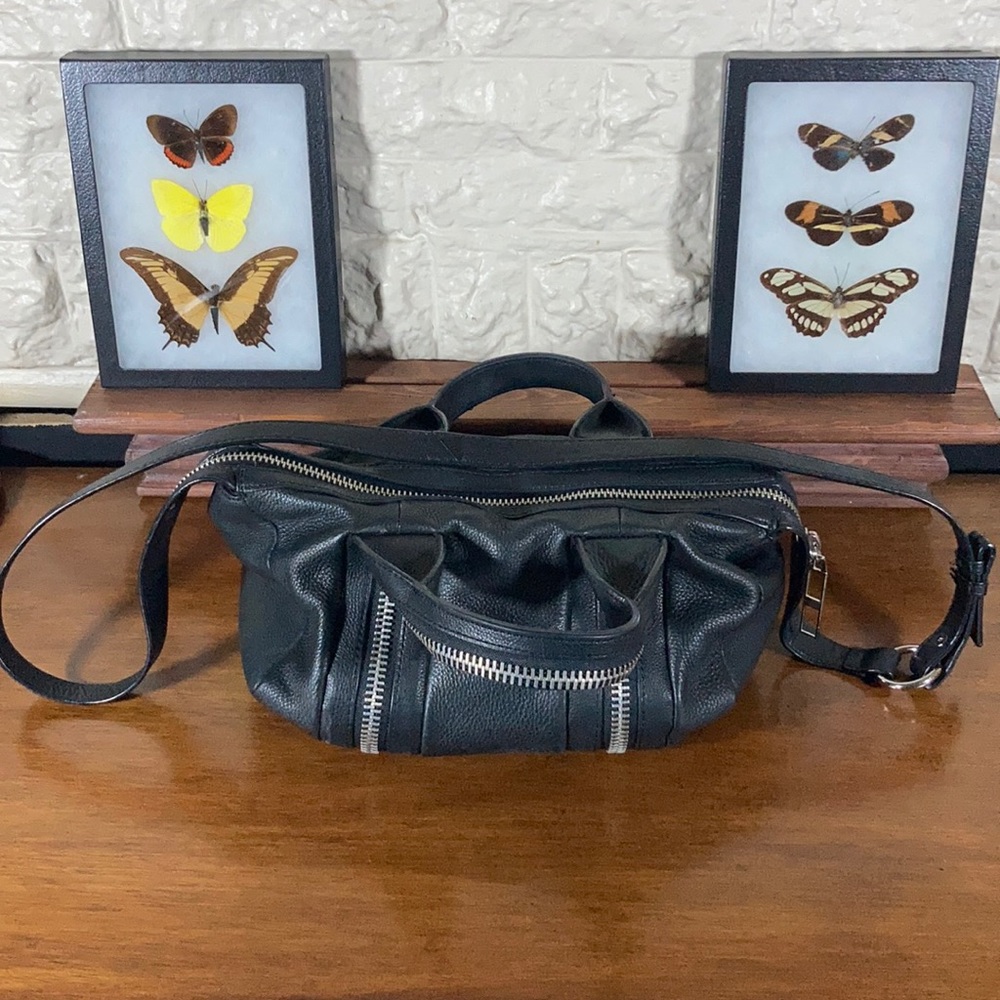Kelsi Dagger Black Crossbody Bag